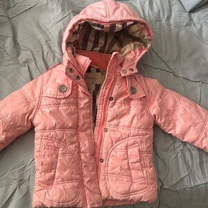 18 months Burberry puffer girls jacket